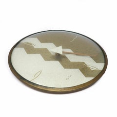 1980s Postmodern Wall Clock by Empire Art