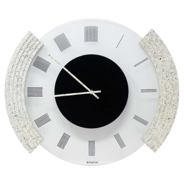 Postmodern Wall Clock by Empire For Sale at 1stDibs | post modern wall ...