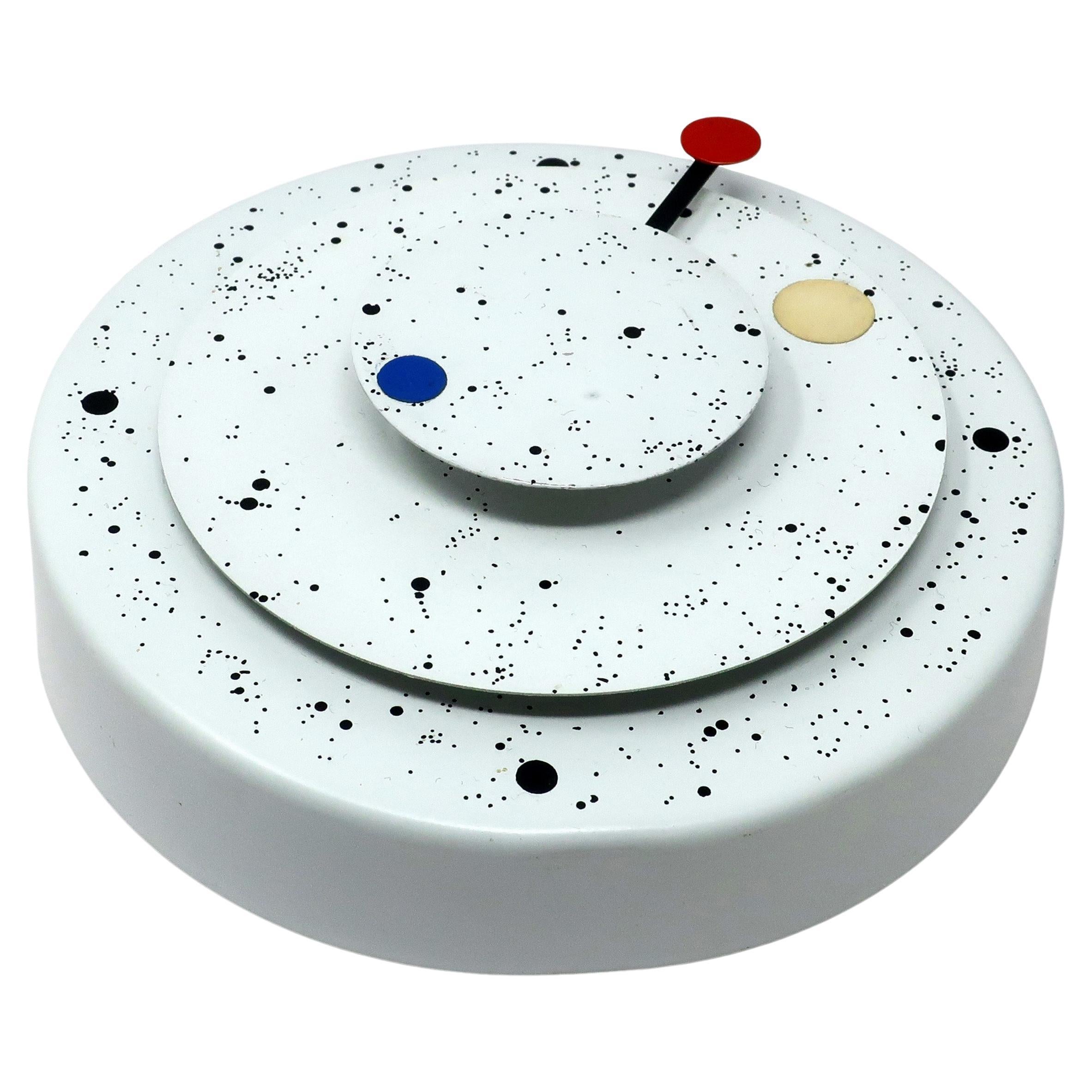 1980's Postmodern Wall Clock by Kovacs Design Group
