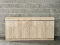1980s, Postmodern Waterfall Marbleized Formica Sideboard Credenza
