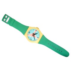 1980er Postmoderne Armbanduhr Wanduhr