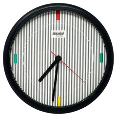 Retro 1980s Postmodern Youngline by Junghans Wall Clock