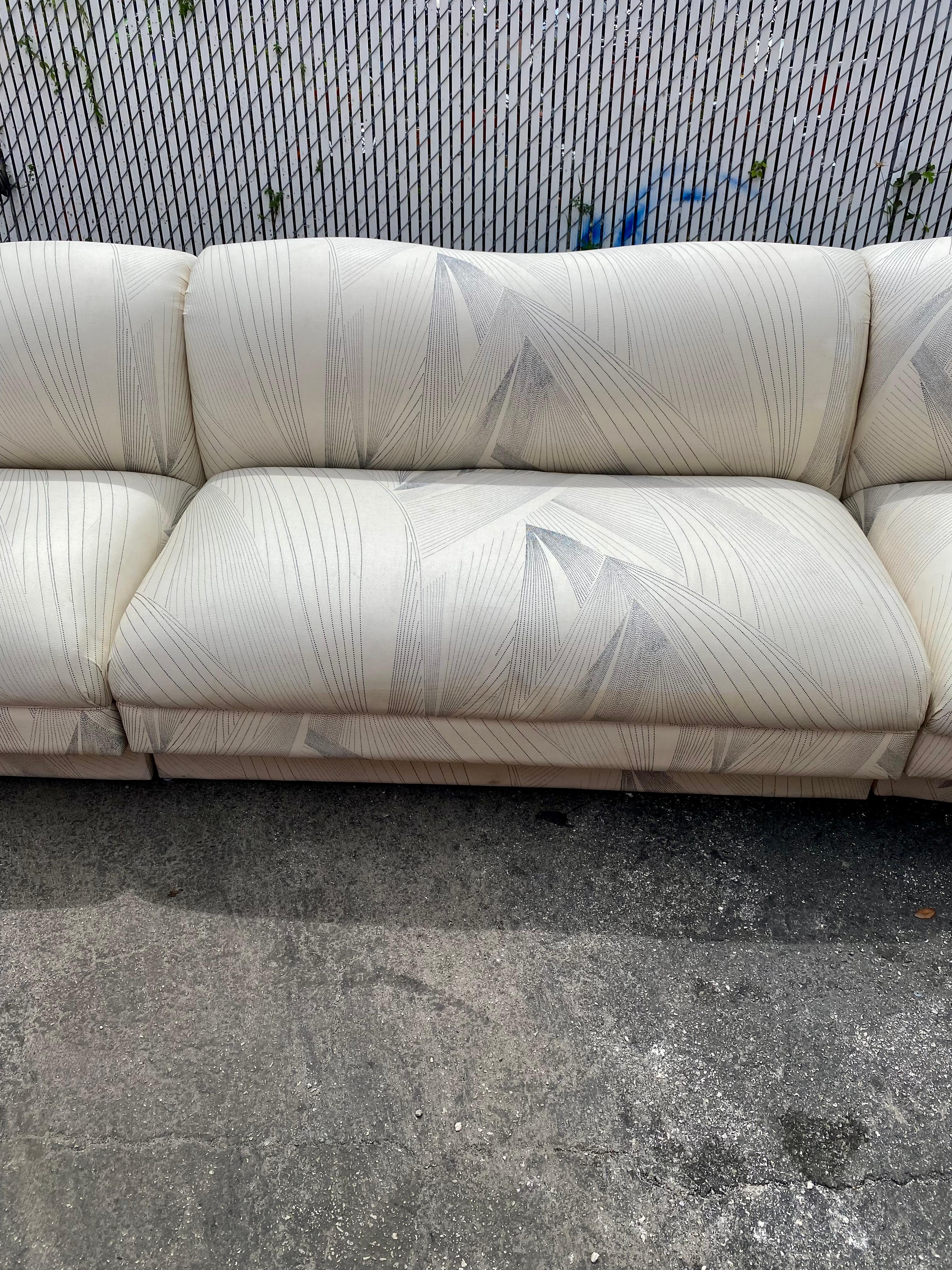 1980s Preview Biomorphic Modular Sectional For Sale 3
