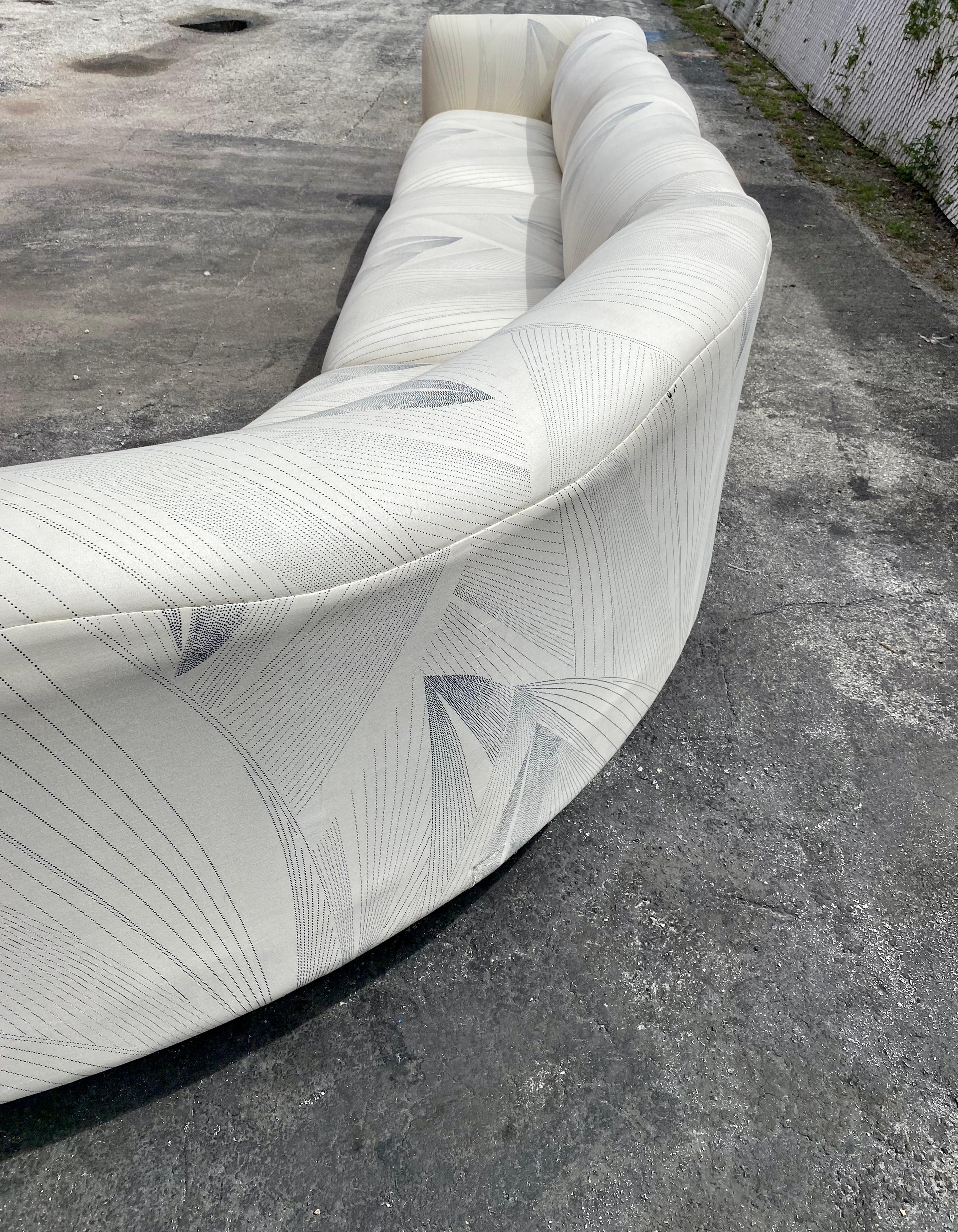 1980s Preview Biomorphic Modular Sectional For Sale 5