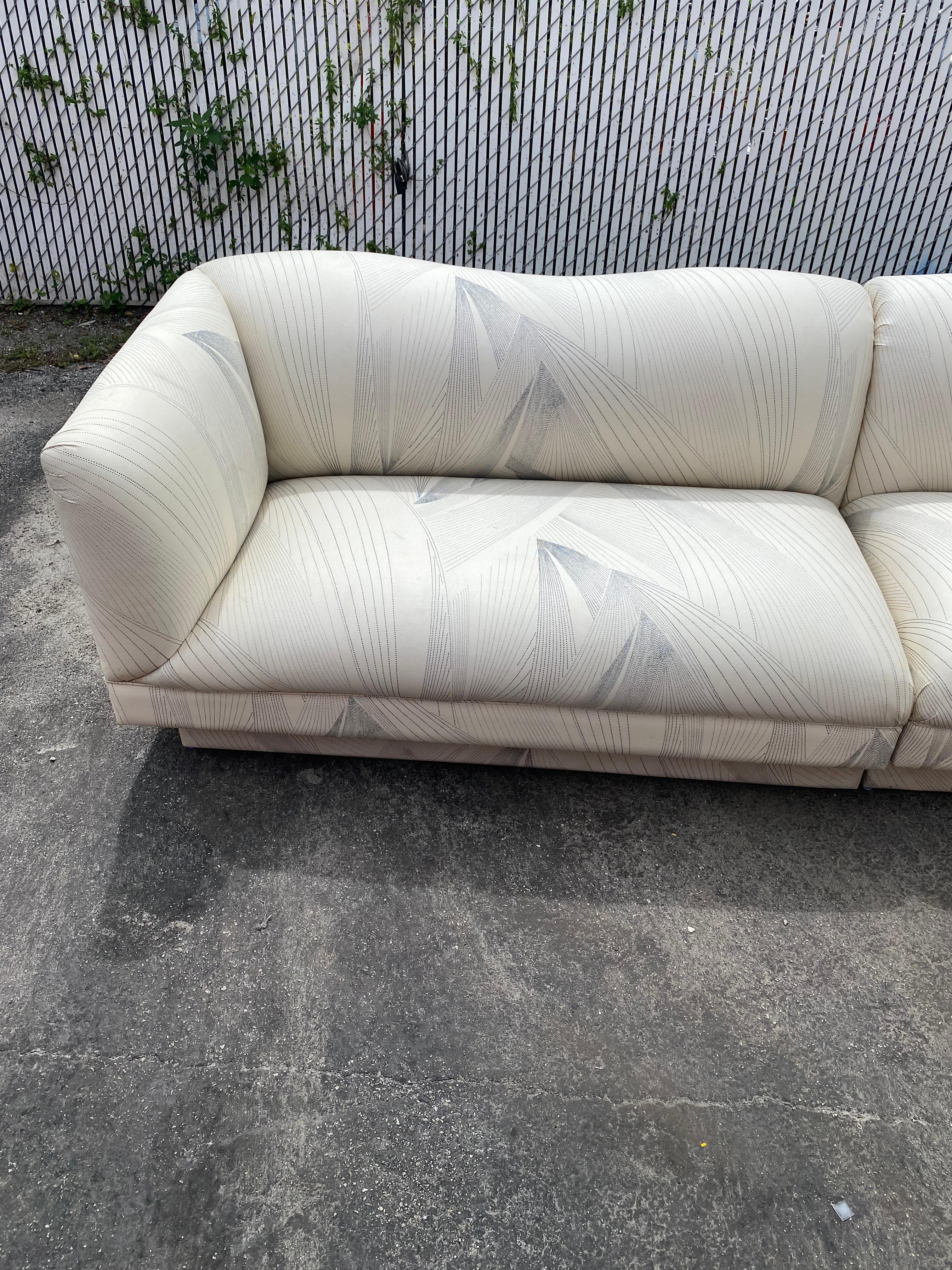 1980s Preview Biomorphic Modular Sectional For Sale 1