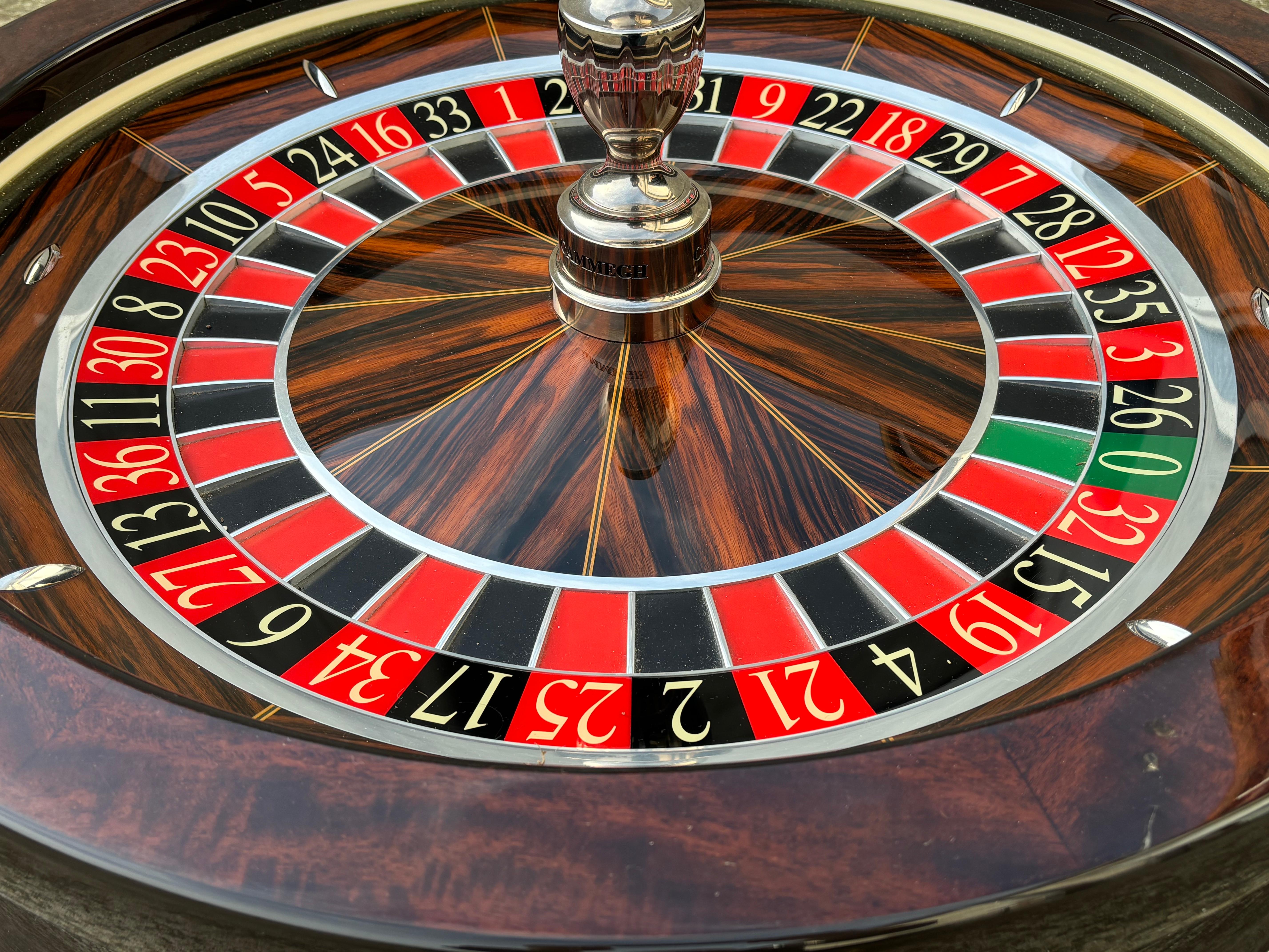 1980er Jahre Professionelles Roulette-Rad von Cammegh im Zustand „Gut“ im Angebot in Petworth,West Sussex, GB