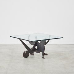 1980s Pucci De Rossi attr. coffee table, Italy