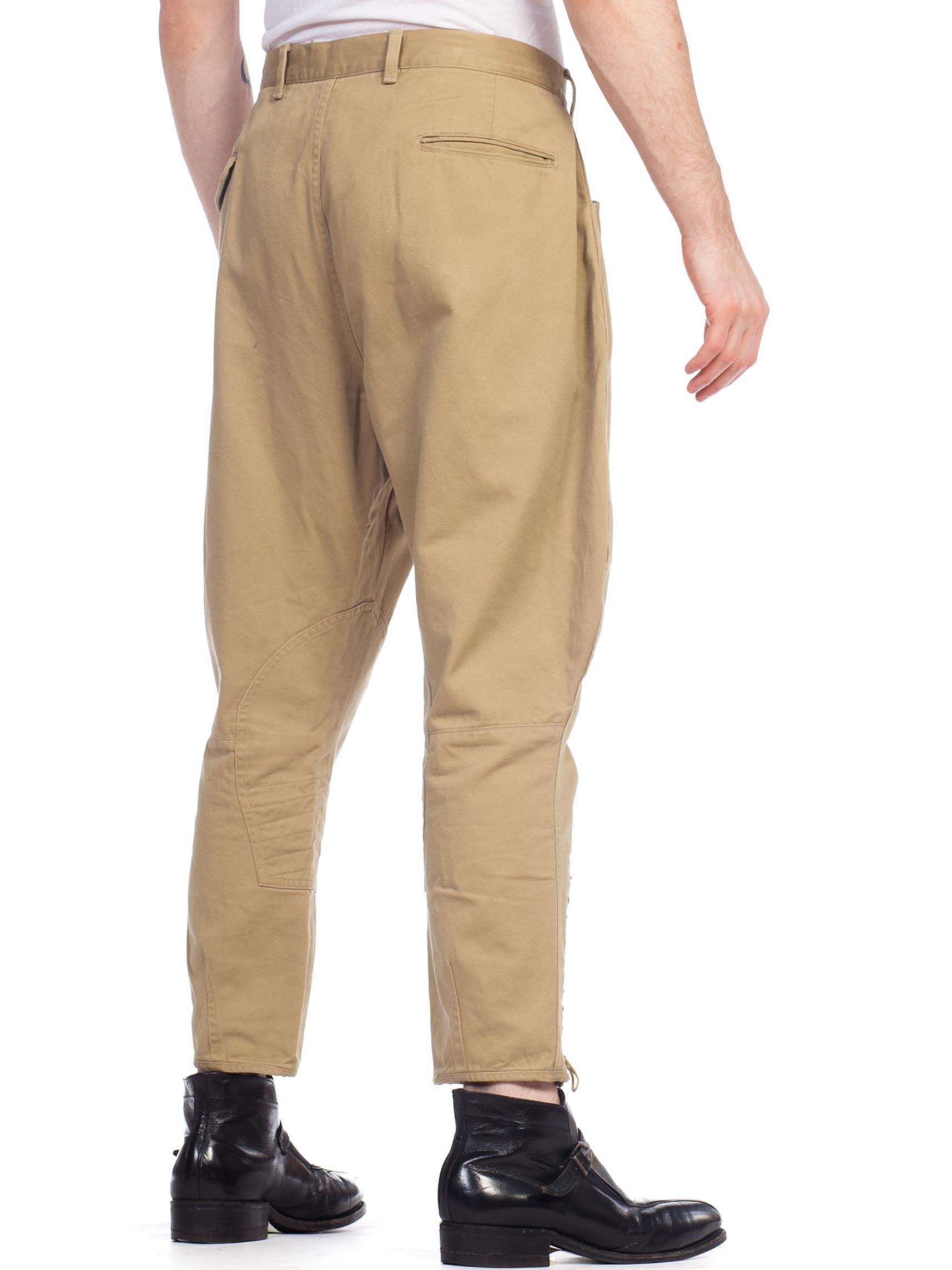 Brown 1980S RALPH LAUREN POLO Men's Safari Jodhpur Pants For Sale
