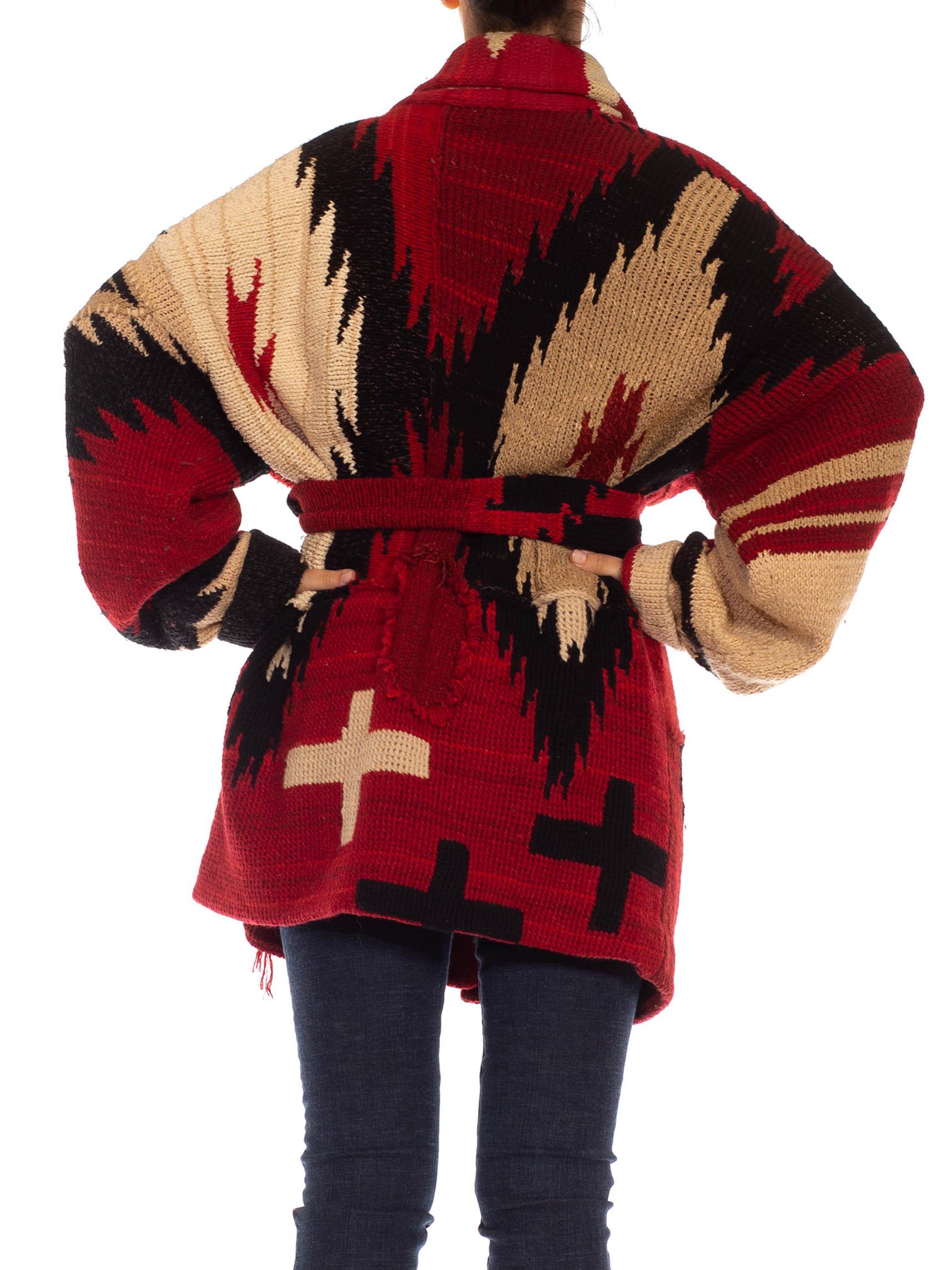 1980S RALPH LAUREN POLO Wool Blend Intarsia Hand-Knit Sweater 5