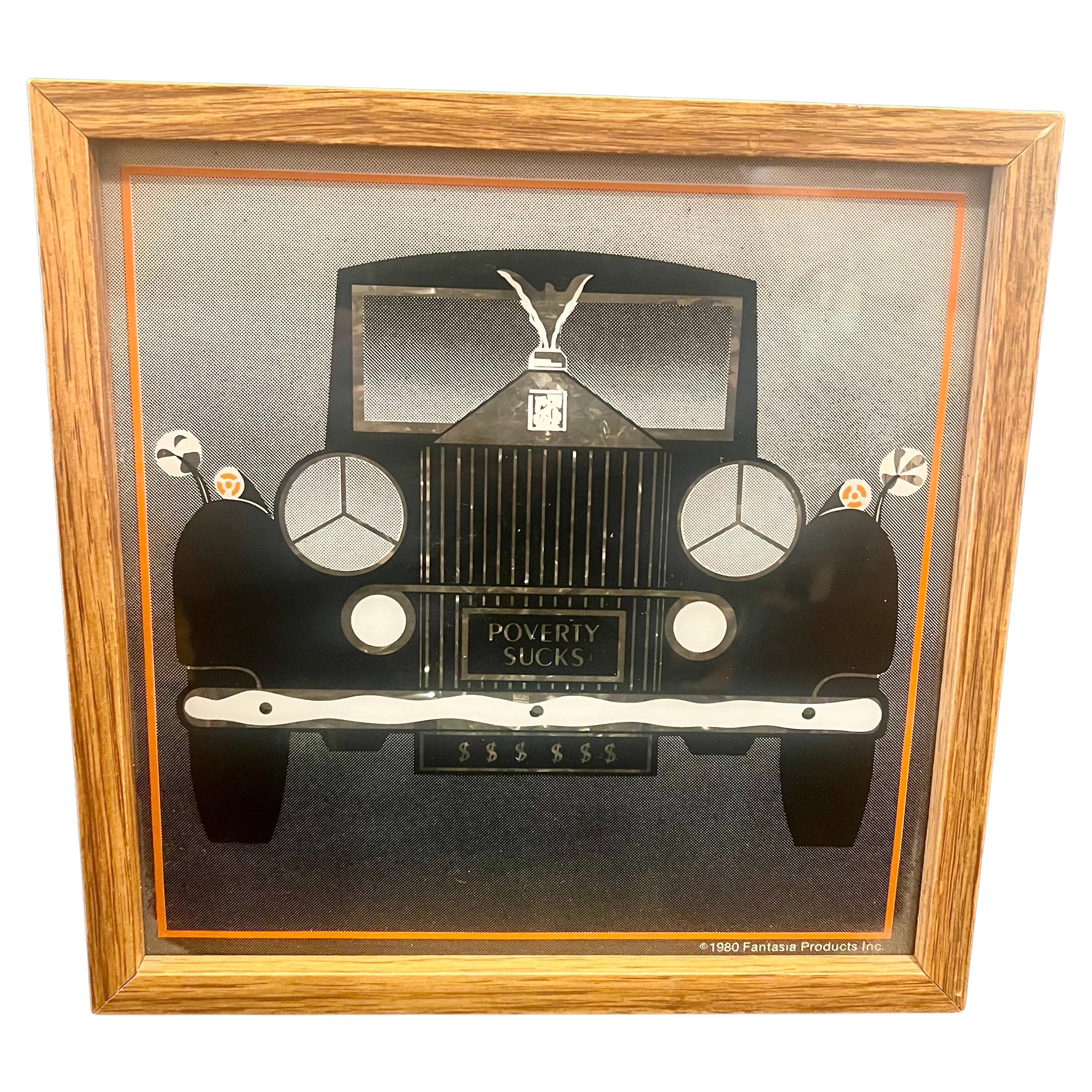 Amazing rare 1980s glitter motion lamp glass front with laminate wood case, excellent working condition, makes a great conversation piece or unique gift looks awsome when lighted.