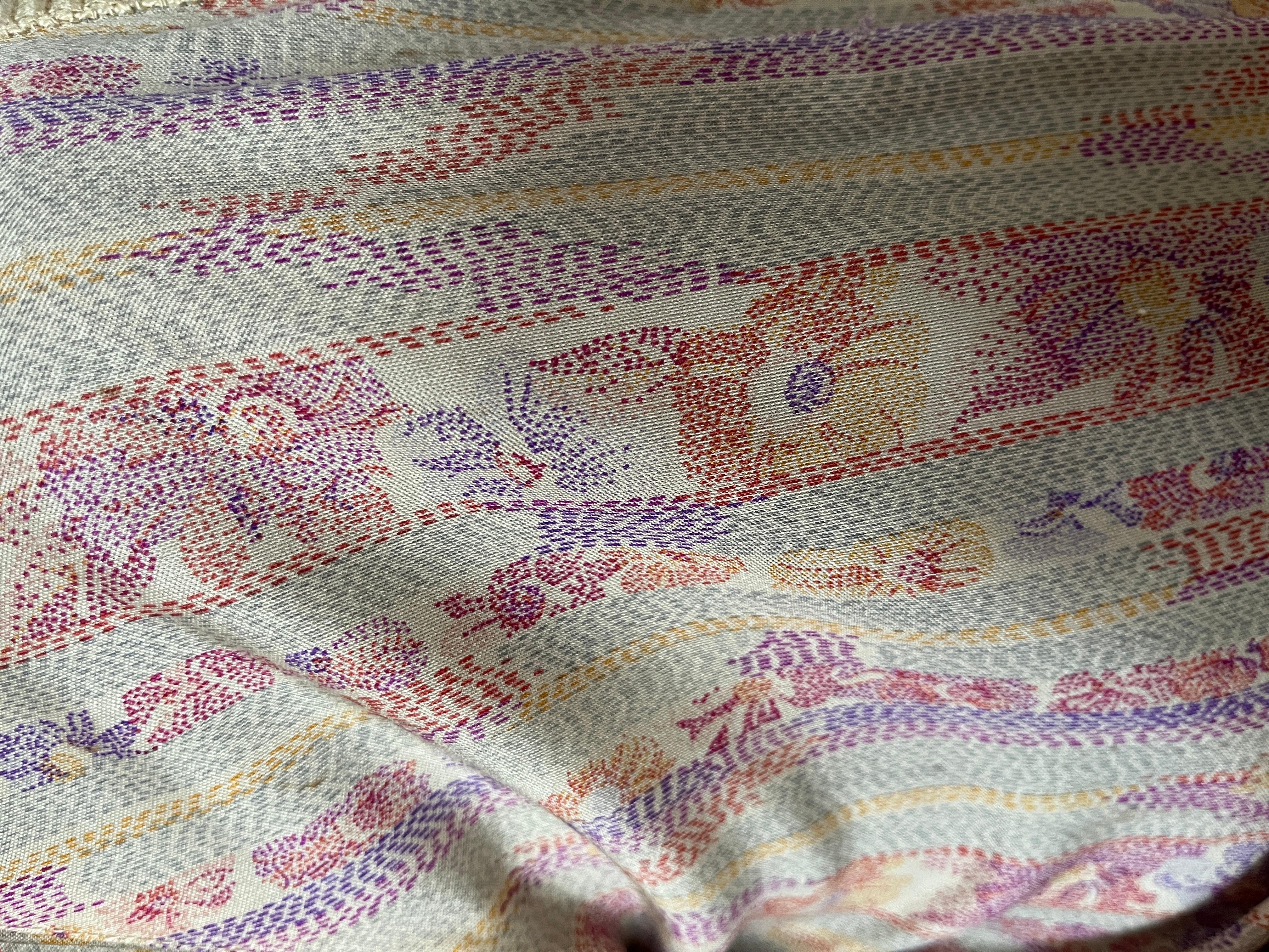 1980s Rare Vintage MISSONI FLORAL SILK skirt. Top is Sold! For Sale 2
