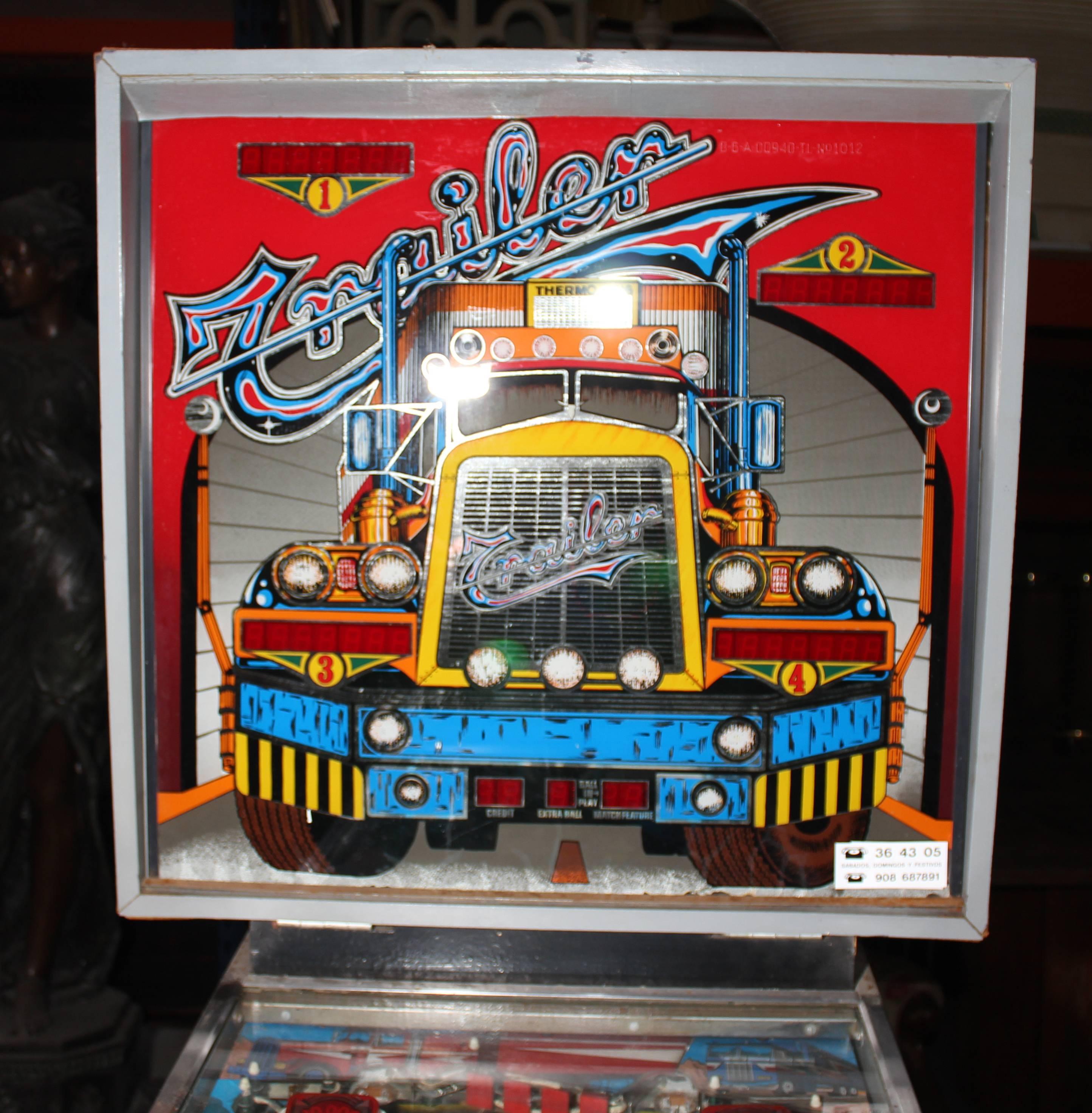 Années 1980, Modèle réduit de machine de tournevis de pinball ludique Bon état - En vente à Marbella, ES
