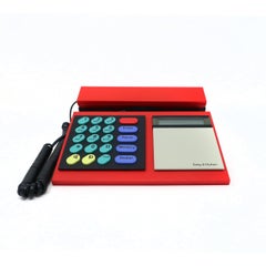 1980s Red Bang & Olufsen Beocom 2000 Phone