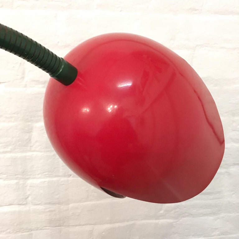 1980s Red Tulip Floor Lamp by Bliss, UK 5