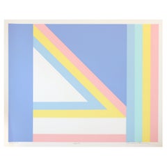 1980s "Regatta" Screenprint by Frank Rowland