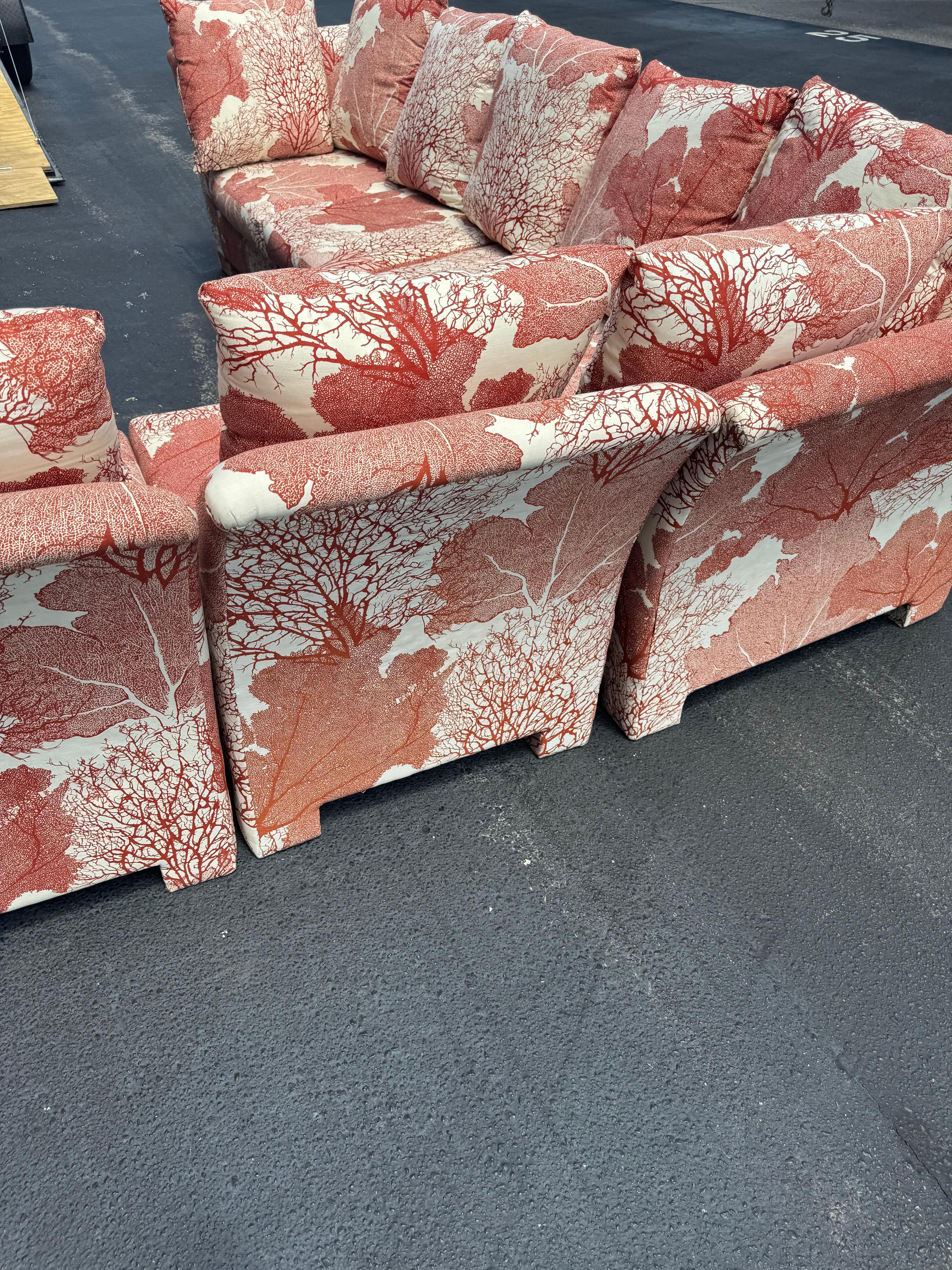 1980s Restored Sofa Hollywood Regency For Sale 7