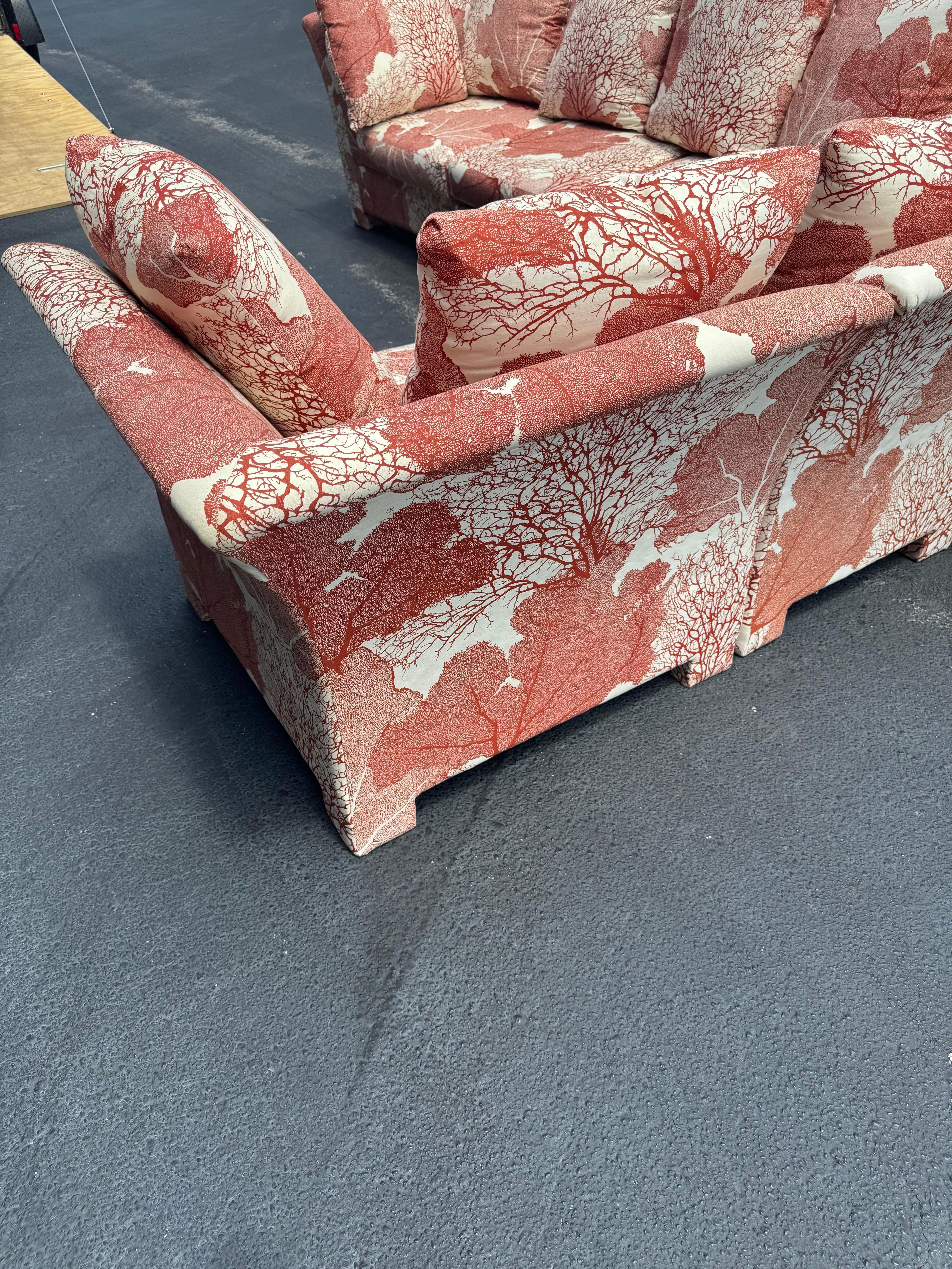 1980s Restored Sofa Hollywood Regency For Sale 8