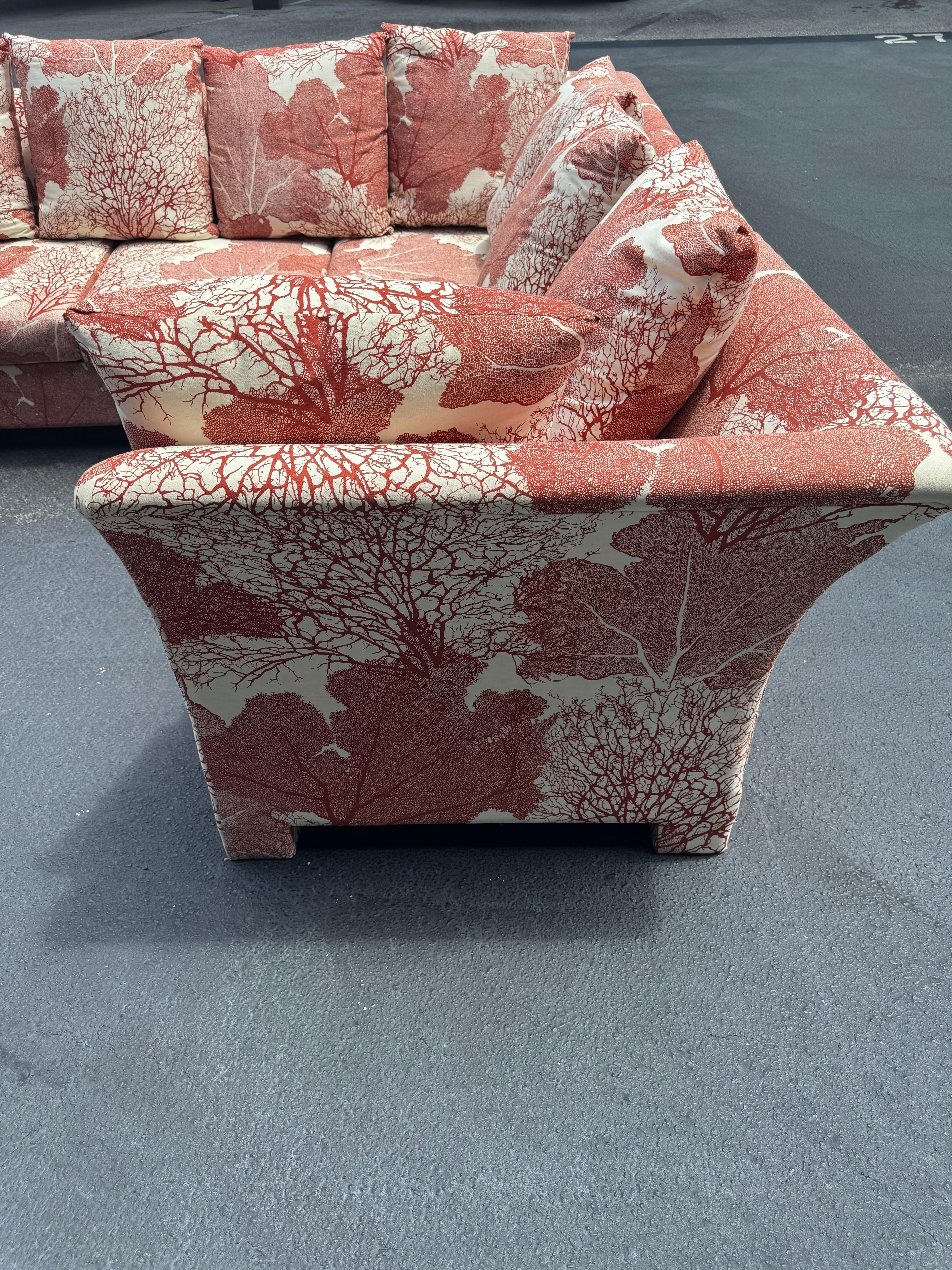 1980s Restored Sofa Hollywood Regency For Sale 9