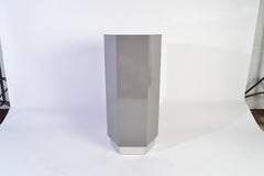 1980s Retro Memphis Style Postmodern Pedestal Table
