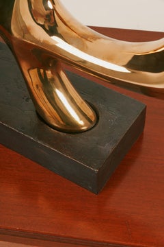 1980s Rhino Sculpture by Erwin Miserre Aka Horst Meier