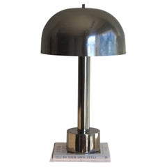 1980s Robert Sonneman Iconic Table Lamp