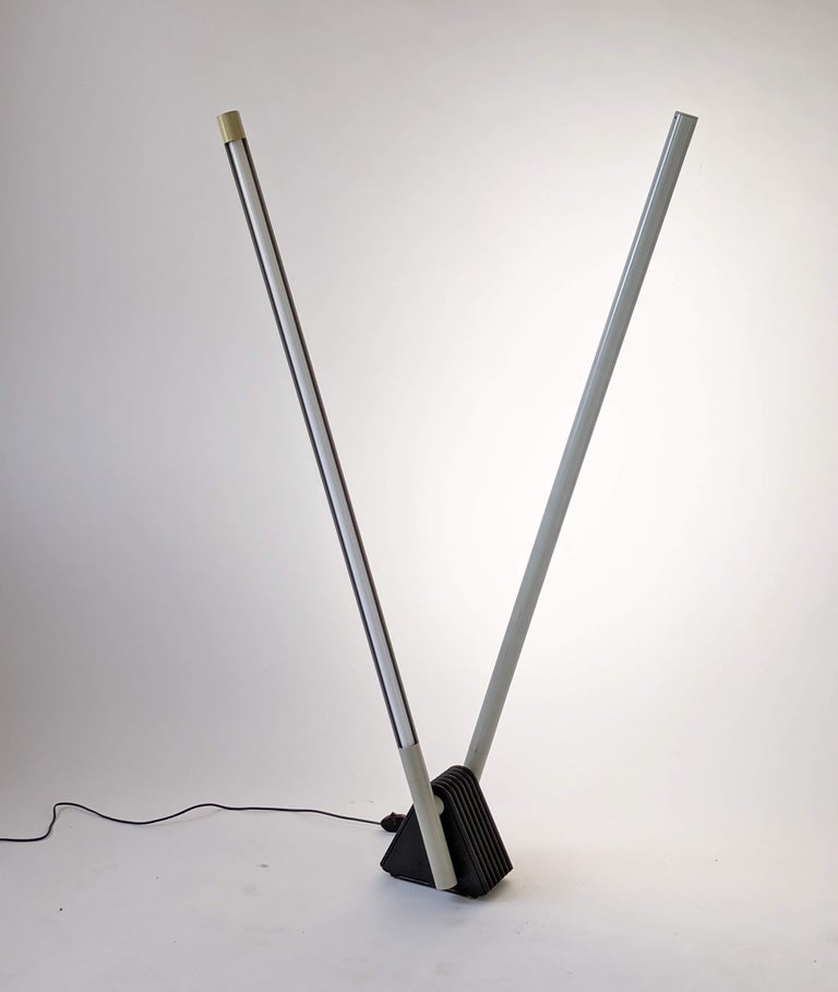 1980s Rodolfo Bonetto 'Sistema Flu' Kinetic Floor Lamp, Italy For Sale 5