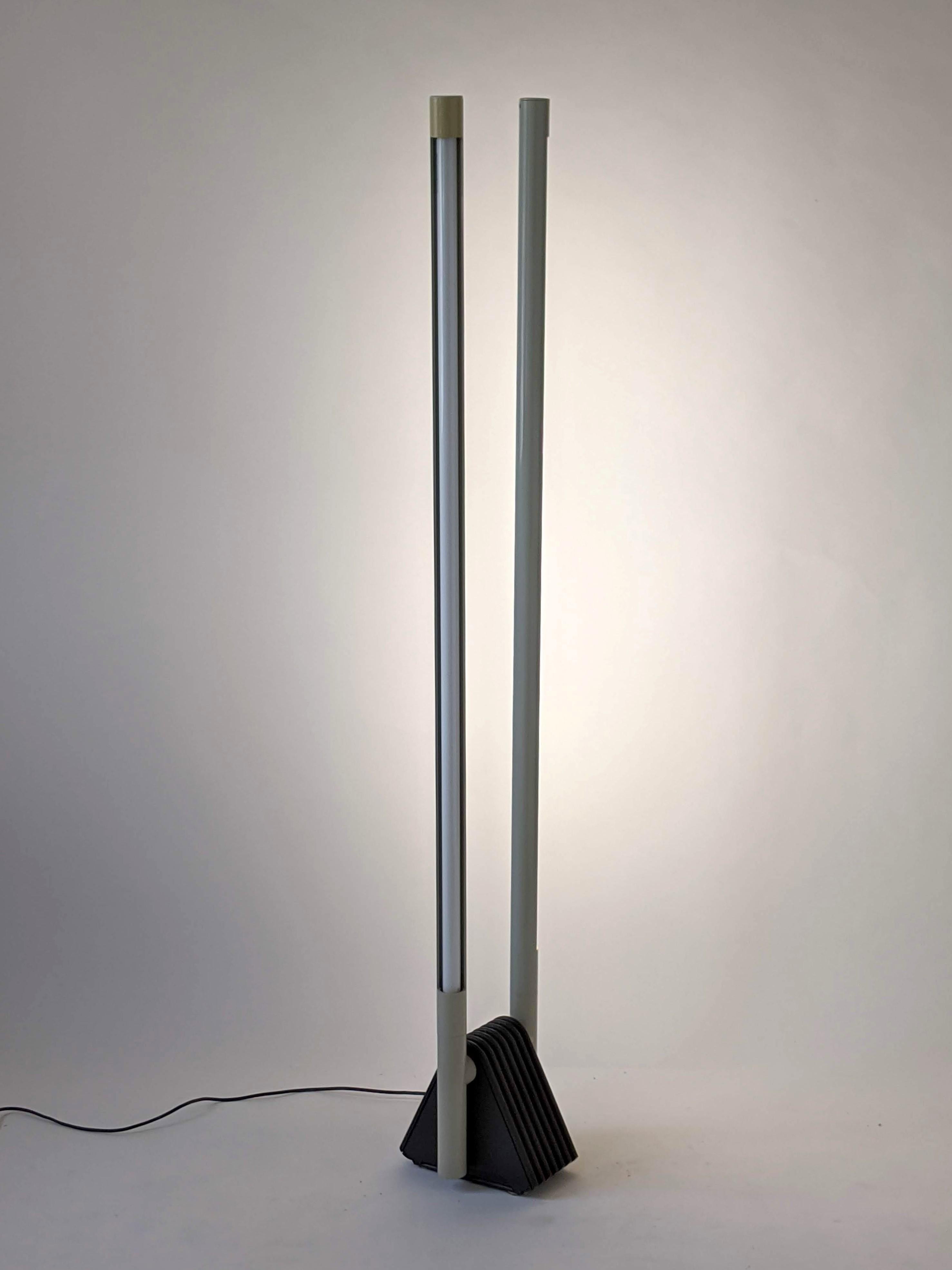 1980s Rodolfo Bonetto 'Sistema Flu' Kinetic Floor Lamp, Italy In Good Condition In St- Leonard, Quebec