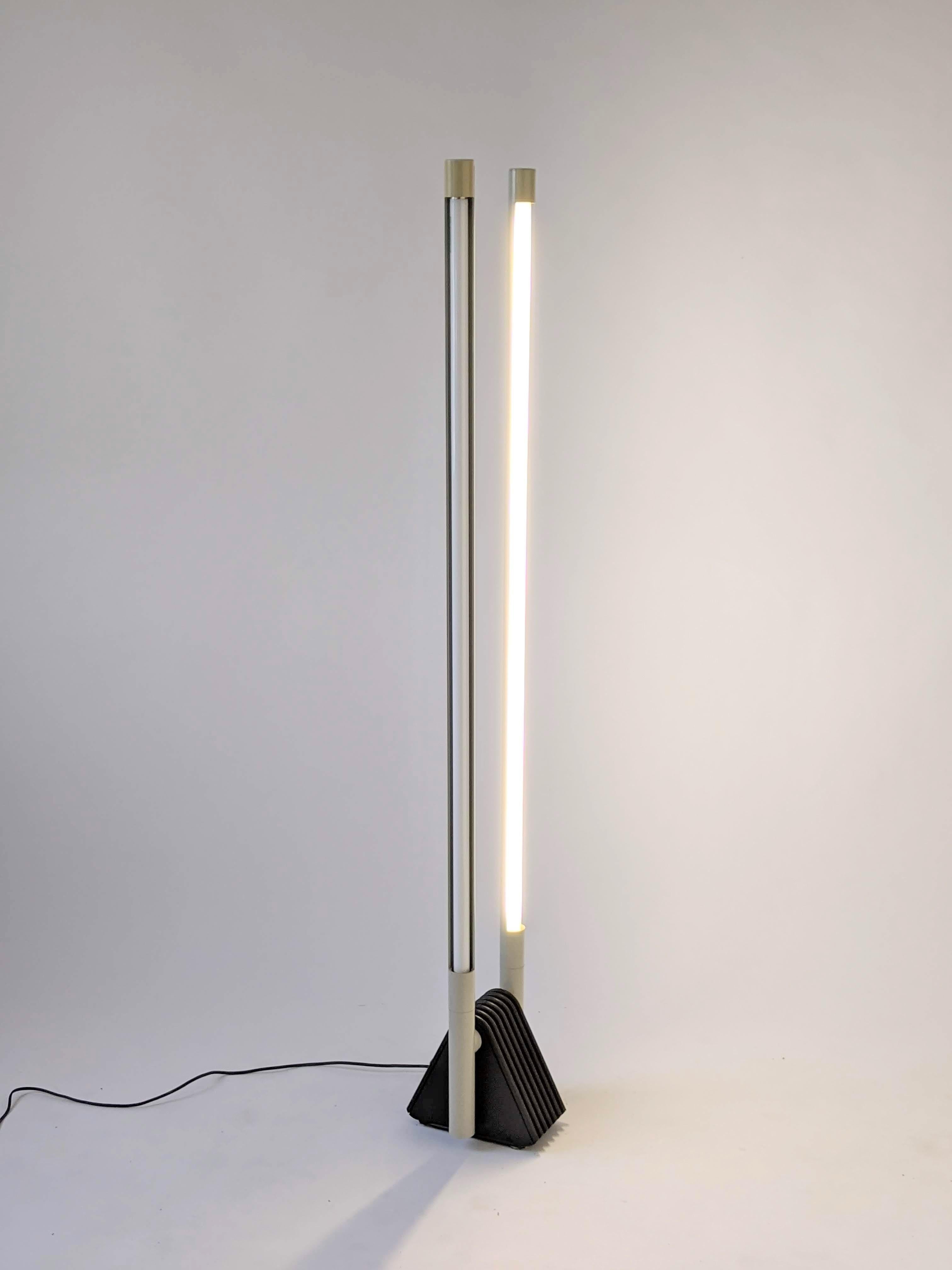Late 20th Century 1980s Rodolfo Bonetto 'Sistema Flu' Kinetic Floor Lamp, Italy