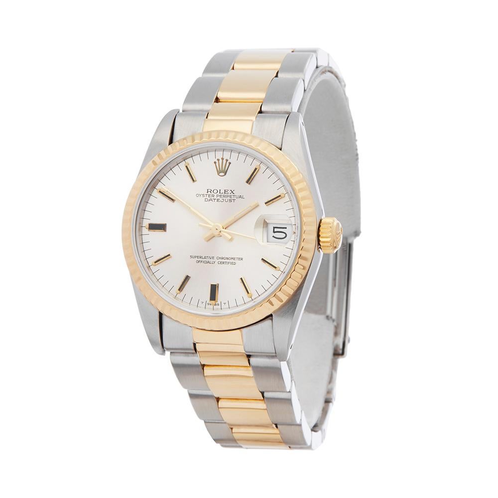 1980's Rolex Datejust Stainless Steel 68273 Wristwatch 2