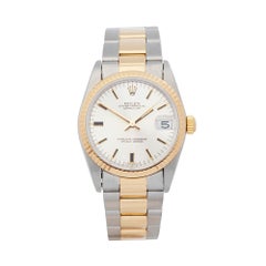 1980's Rolex Datejust Stainless Steel 68273 Wristwatch