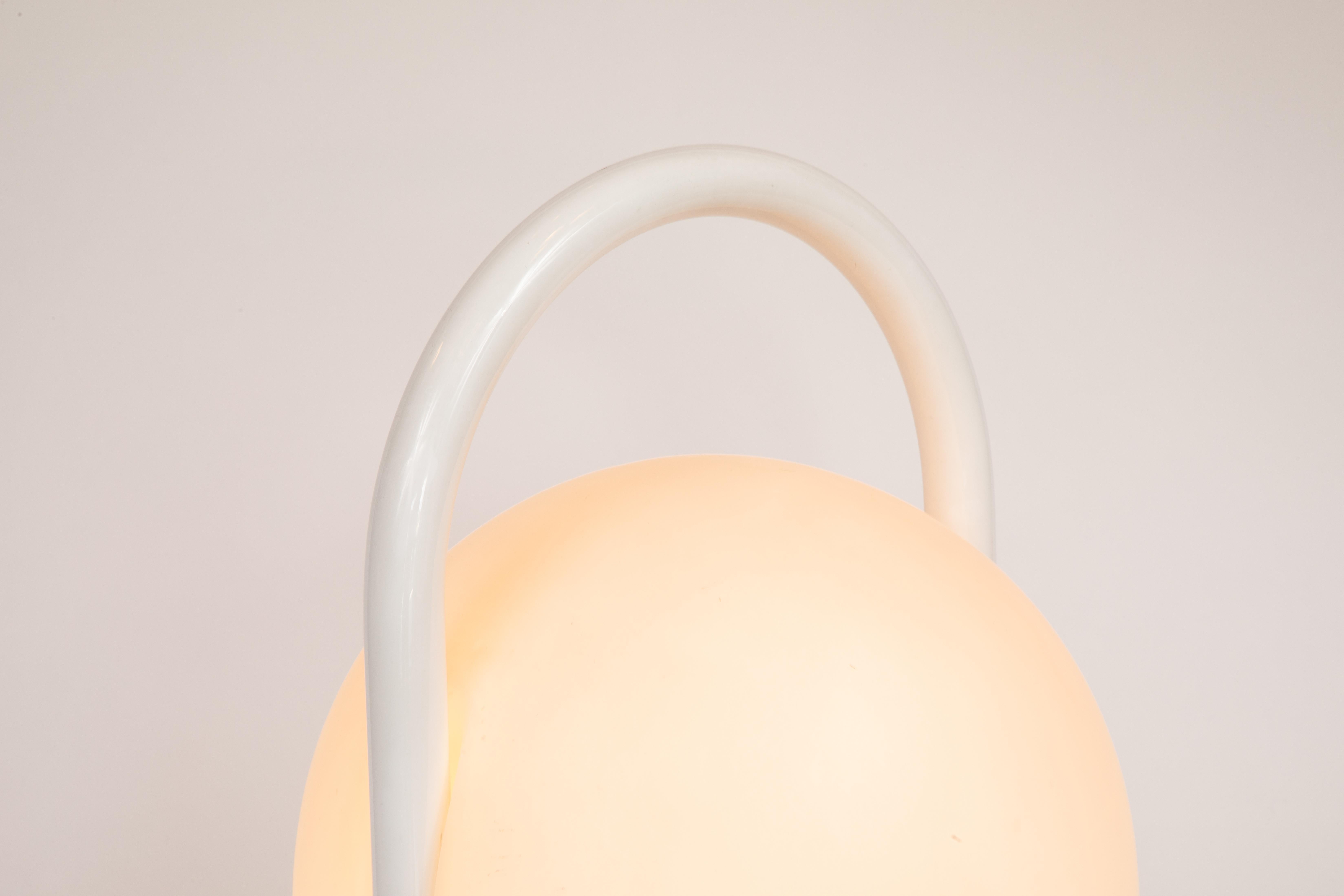 1980s Romolo Lanciani 'Tender' Table Lamp for Tronconi For Sale 13