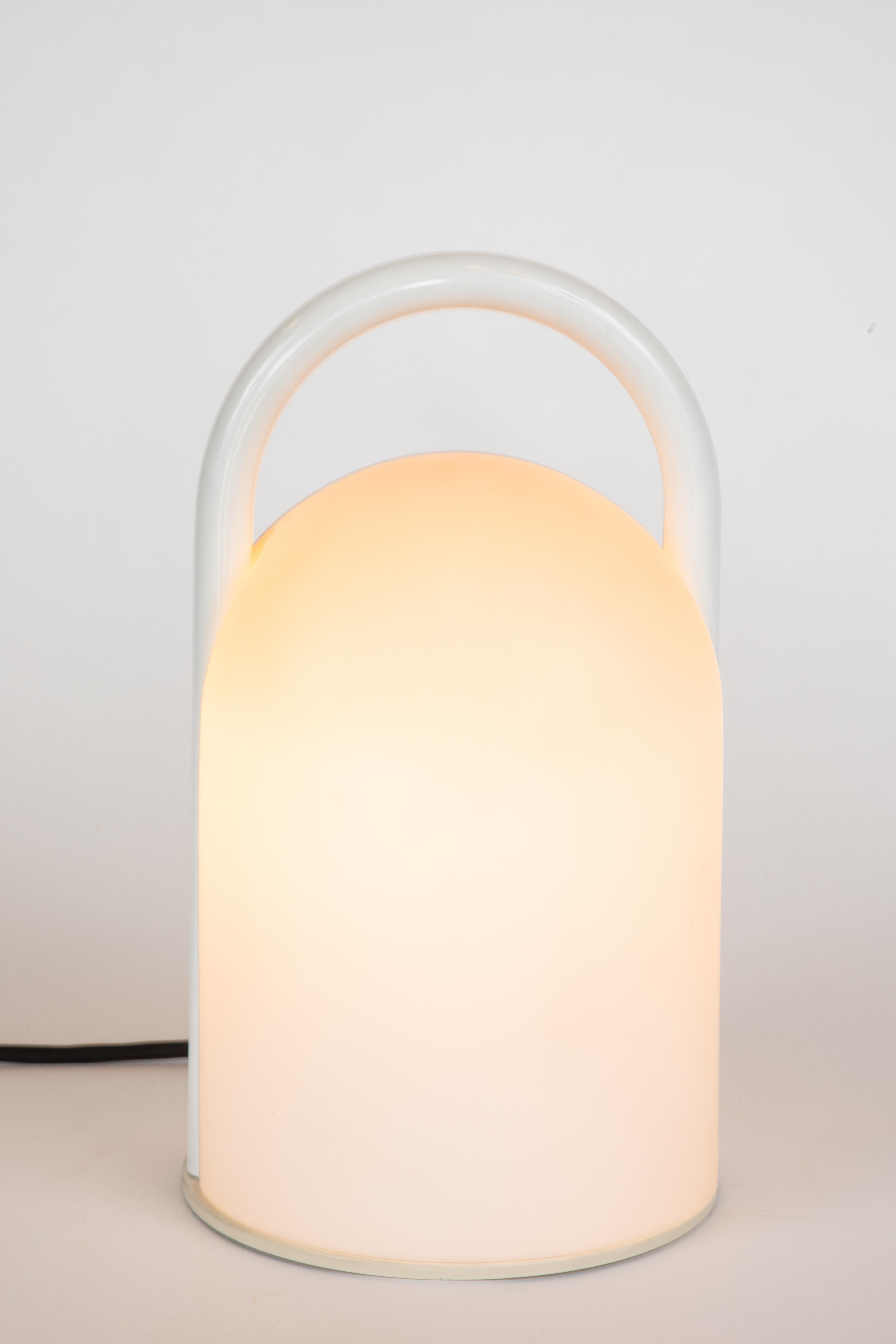 Italian 1980s Romolo Lanciani 'Tender' Table Lamp for Tronconi For Sale