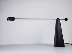 1980s Ron Rezek Halogen Table Lamp , Italy