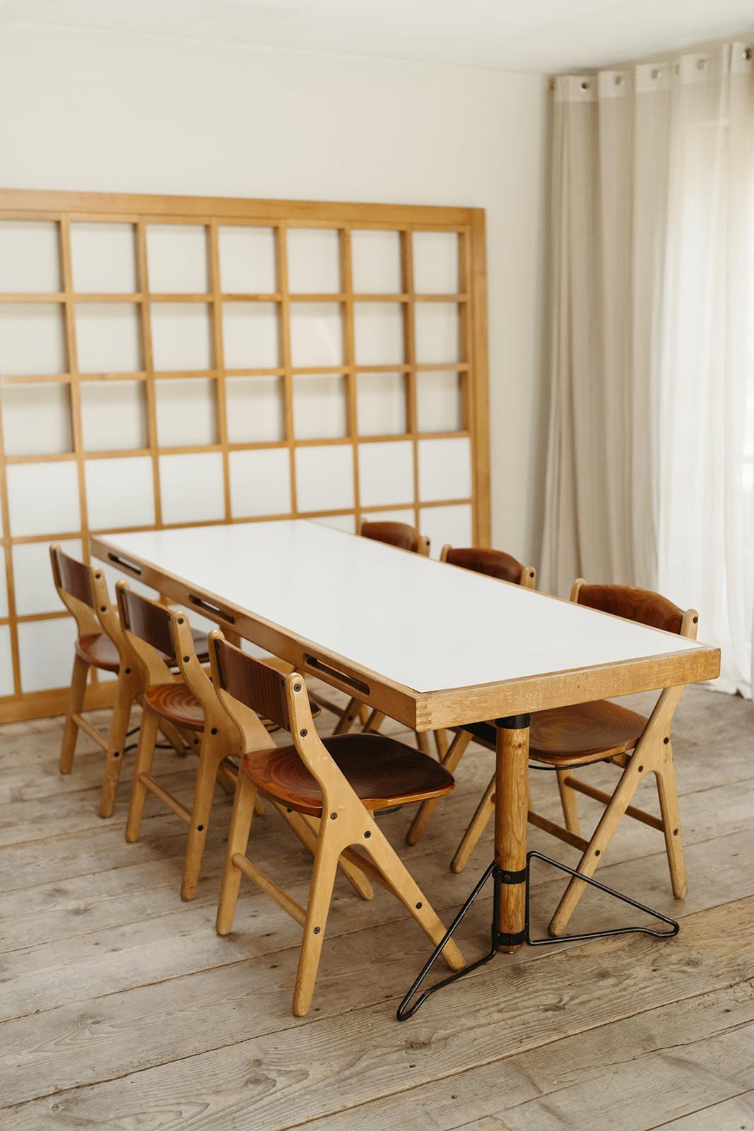 1980's roomdivider, created for IBM Montpellier, France by Marc Held For Sale 4