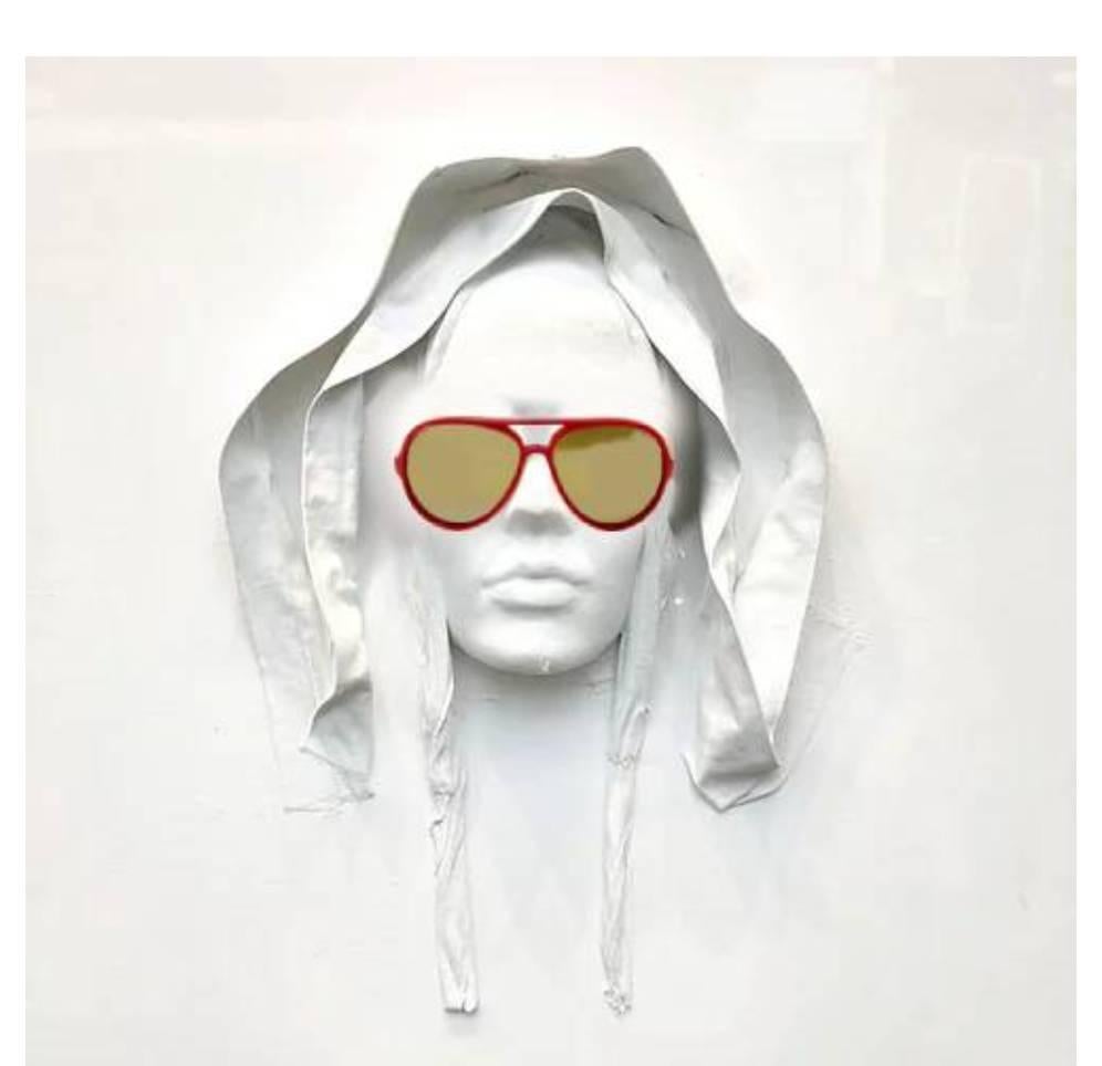 Women's or Men's  1980s Rossignol Mirrored Ski Red Adjustable Sunglasses