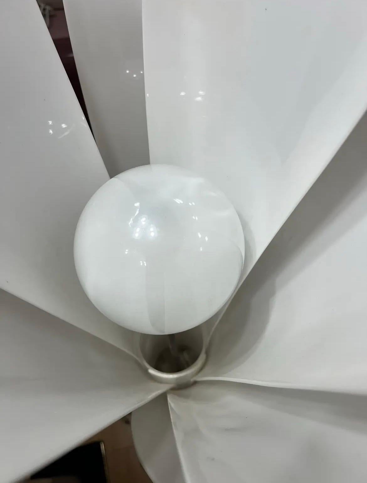 Lampade da terra Rougier Aciclica Palm degli anni '80 - una coppia in vendita 2
