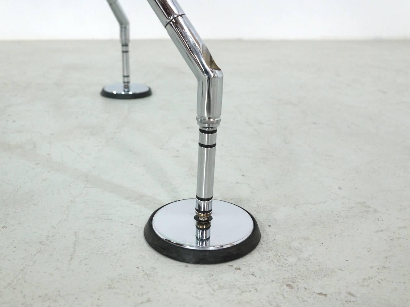 1980s Round Tecno Nomos Table by Sir Norman Foster 2