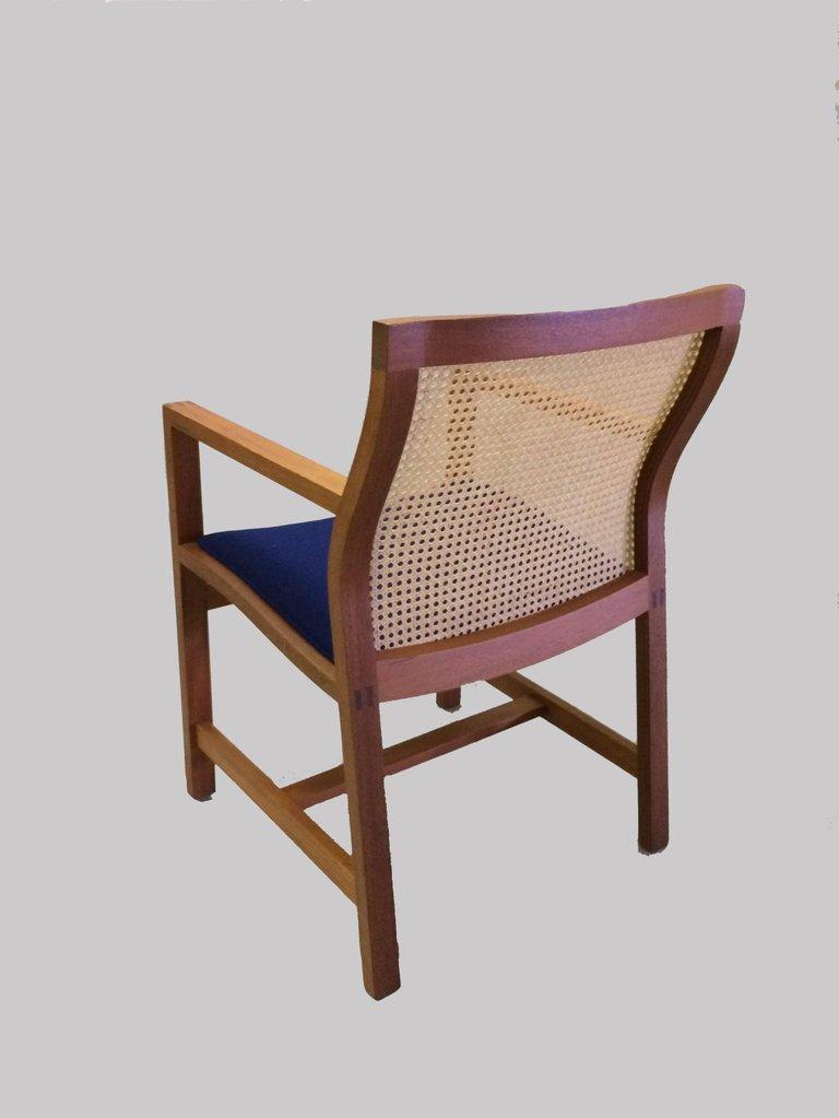 1980s Rud Thygesen and Johnny Sorensen King Series Mahogany Armchair In Good Condition For Sale In Knebel, DK