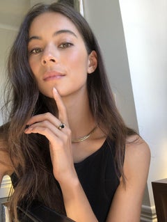 1980s Sapphire and Diamond Ring