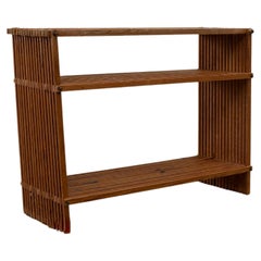 1980's scandinavian pine bookcase