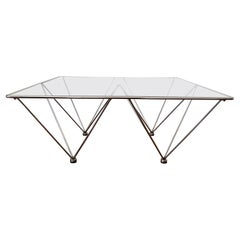 1980s Sculptural “Alanda” Coffee Table in the Style of Paolo Piva for B&b Italia