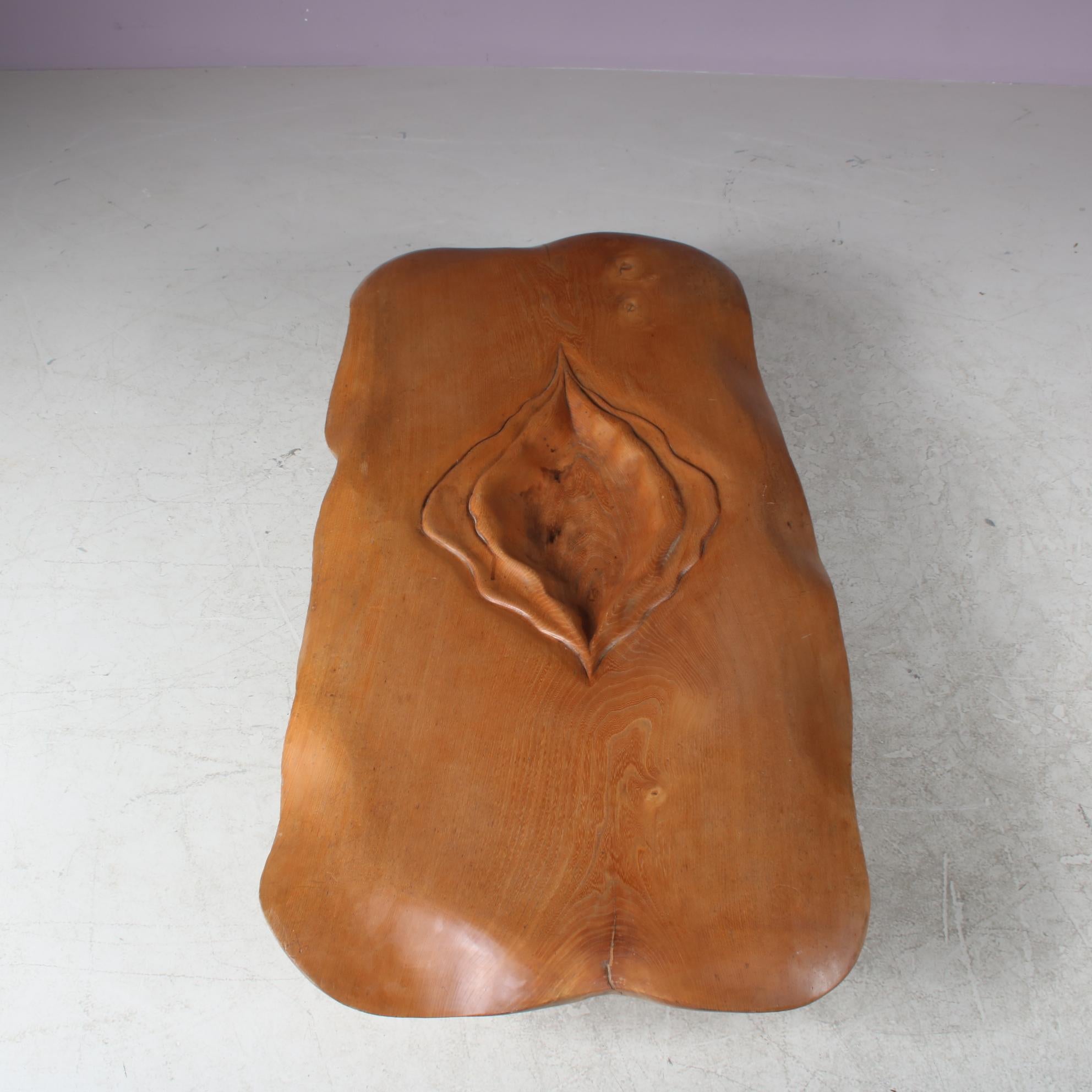 Table basse sculpturale de Gerard Ducouret, France, années 1980 en vente 2