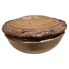 1980s Sculptural Studio Pottery Art Covered Dish