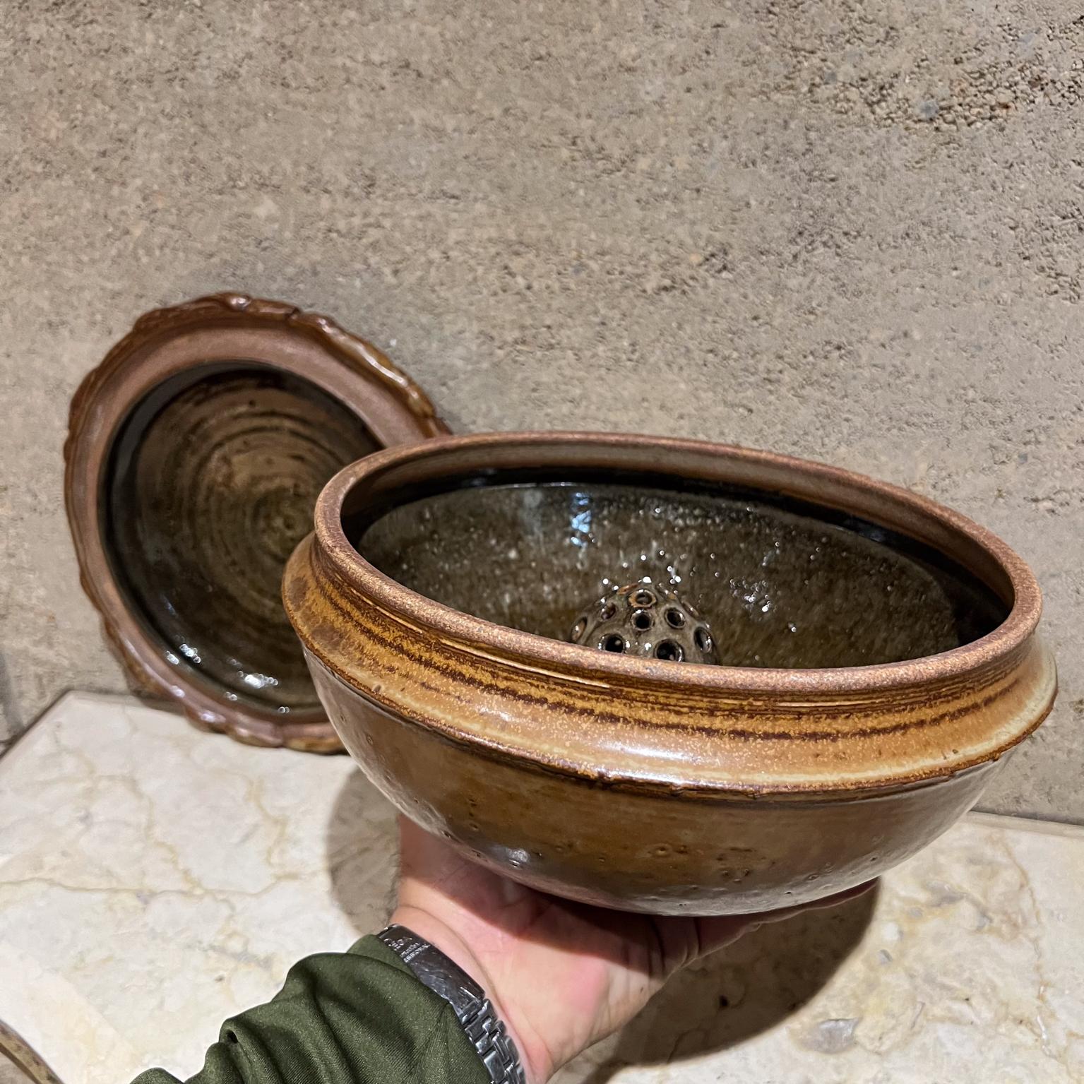 vaporera de barro