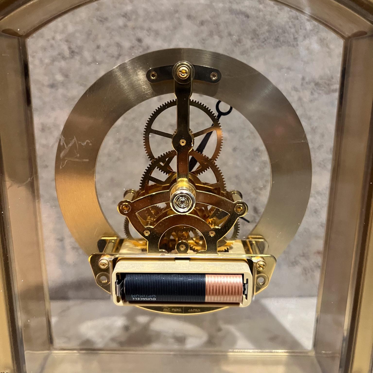 seiko desk clock vintage