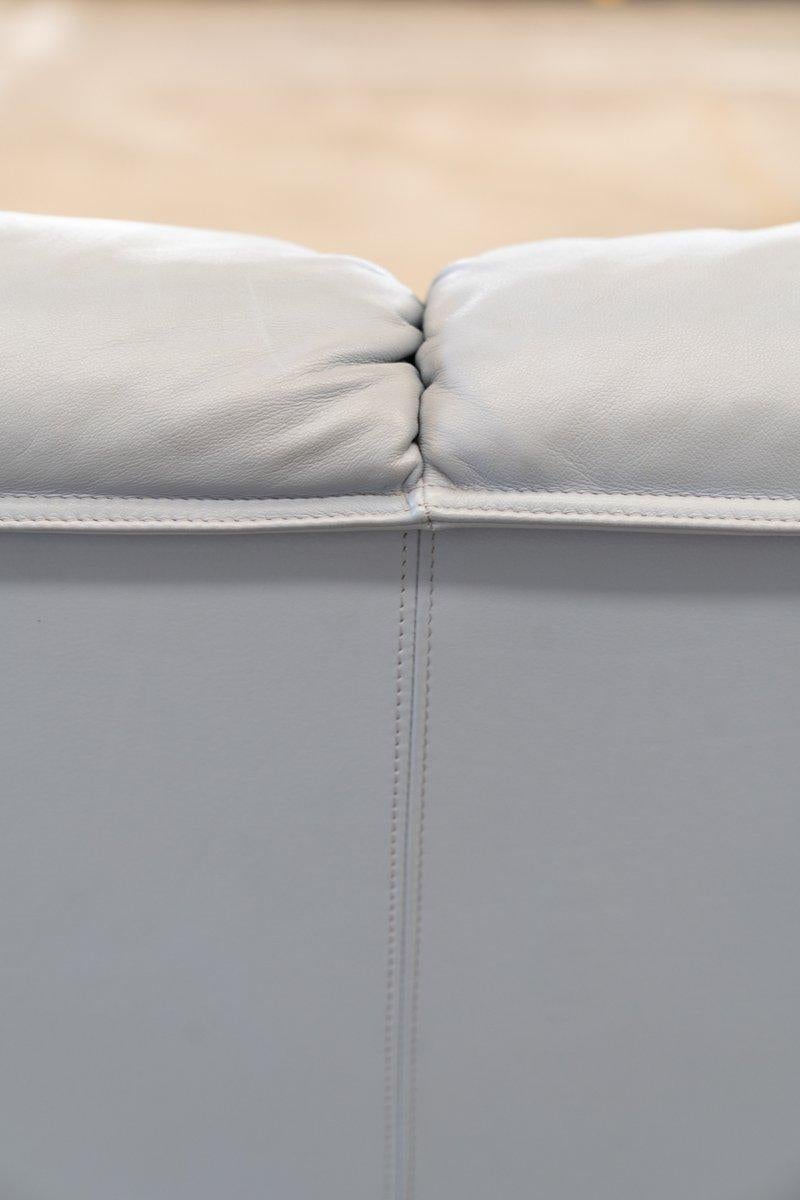 1980s “Serenade” Modular Leather Sectional Sofa by Tito Agnoli for Poltrona Frau In condizioni buone in vendita a Manzano, IT