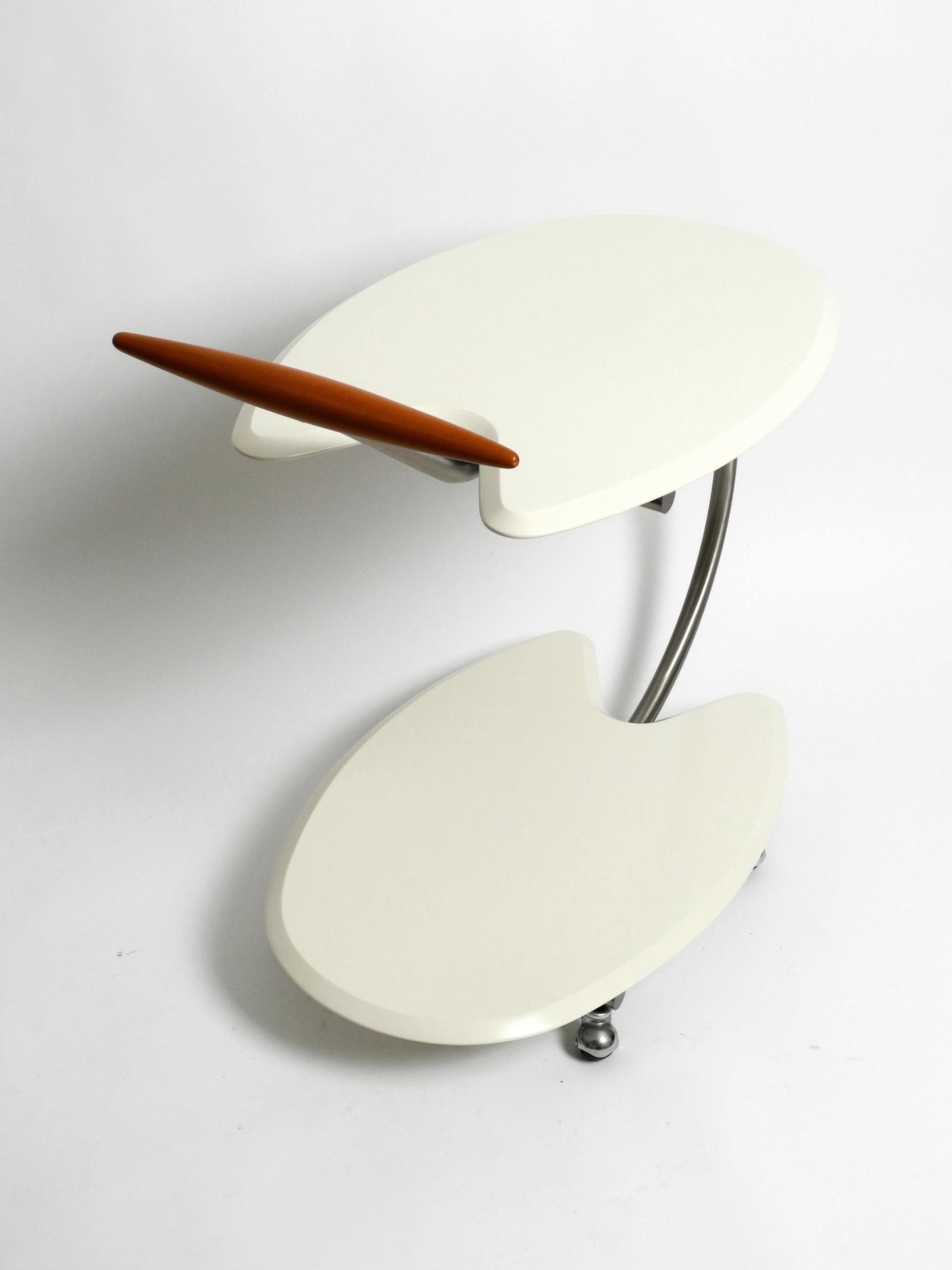 1980s serving trolley in Postmodern design by Massimo Iosa Ghini for BRF Italy 10
