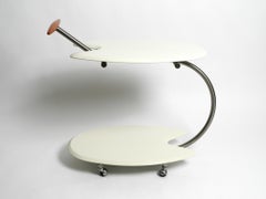 Servierwagen im postmodernen Design der 1980er Jahre von Massimo Iosa Ghini für BRF Italien