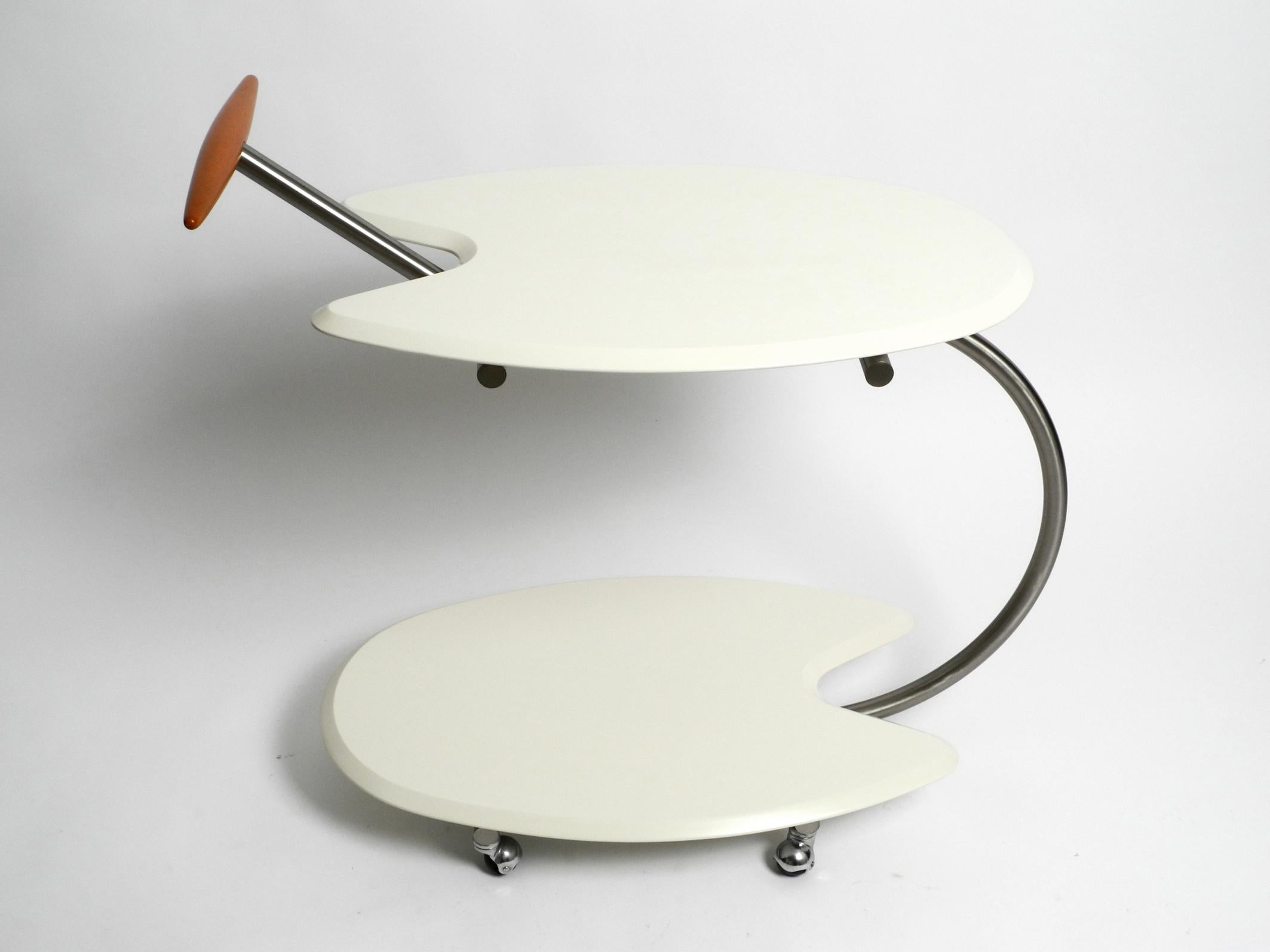1980s serving trolley in Postmodern design by Massimo Iosa Ghini for BRF Italy In Good Condition In München, DE