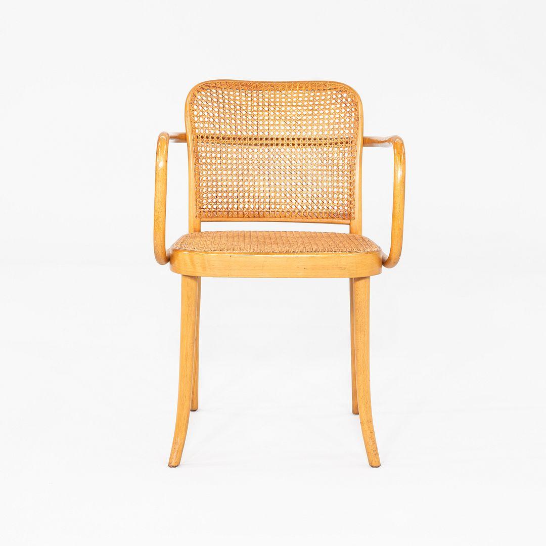 1980s Set of 10 Model 811 Prague Chairs by Josef Hoffman for Stendig / Thonet (Polnisch) im Angebot